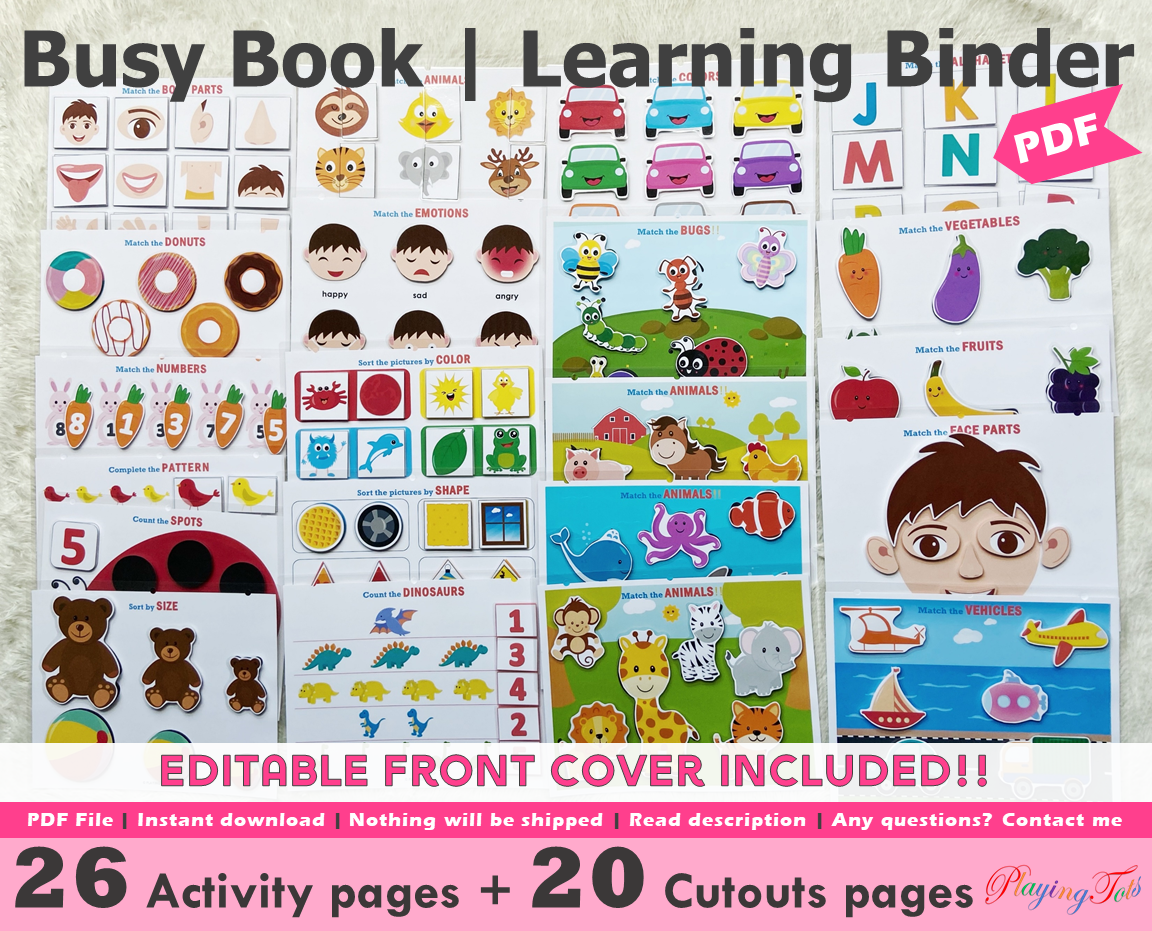 Toddler's Learning Adventure Binder™